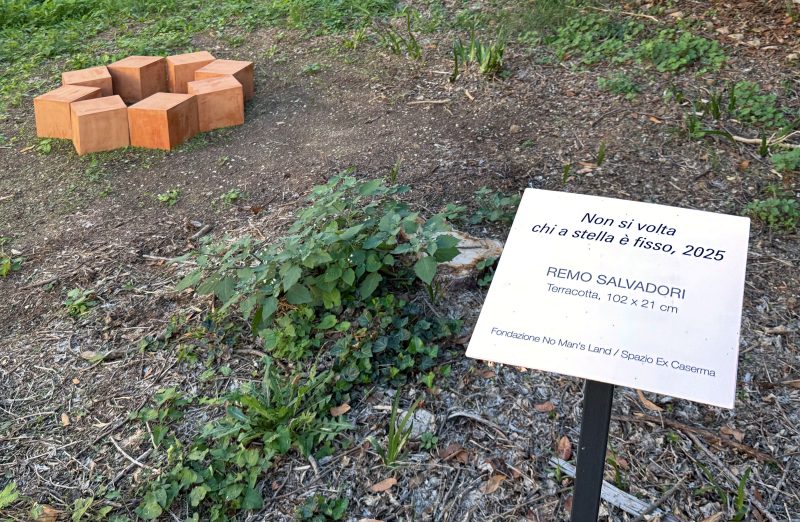 Remo Salvadori, Non si volta chi a stella è fisso, 2025. Spazio Ex Caserma. Foto Gino Di Paolo