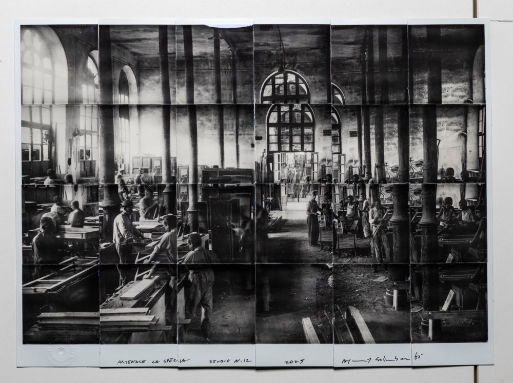 Un'opera di Maurizio Galimberti per La Spezia