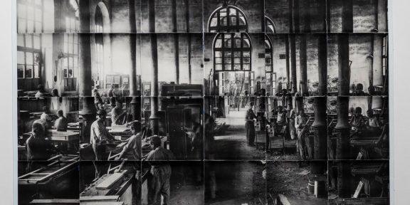 Un'opera di Maurizio Galimberti per La Spezia