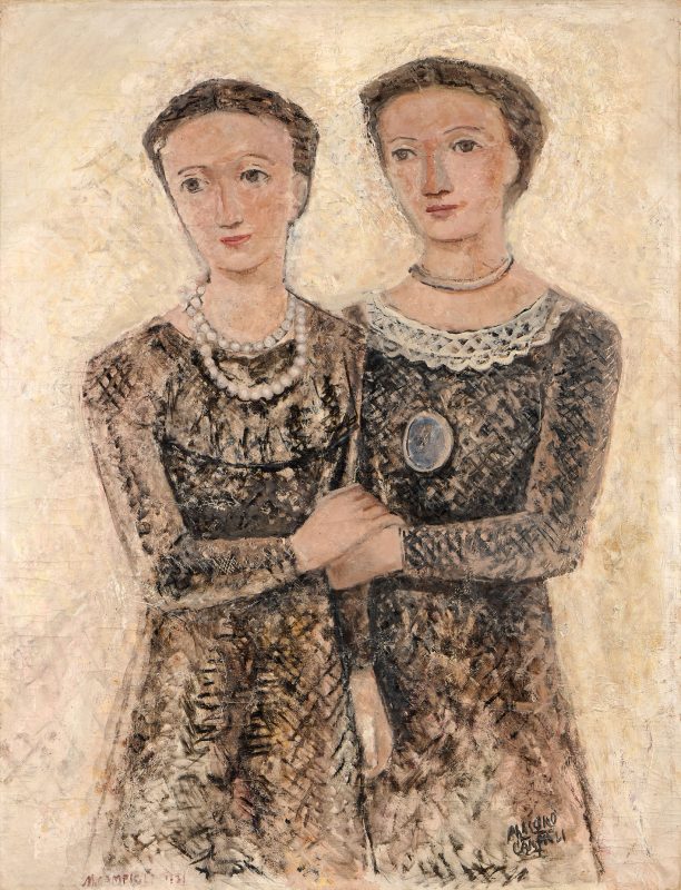 Lotto 566, Massimo Campigli, Le due sorelle, 1931. Stima 160.000/190.000 euro - Farsettiarte