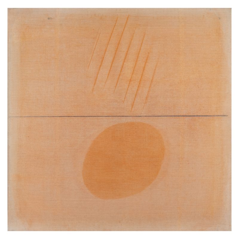 Lotto 16, Bice Lazzari, Senza titolo, 1969. Stima 2000-3000 euro. Colasanti Casa d’Aste