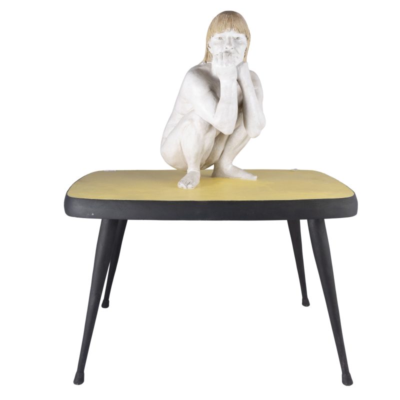 Lotto 185, Giuseppe Bergomi, Alma nuda su un tavolo da cucina, 2003. Stima 8000-10000. Colasanti Casa d’Aste