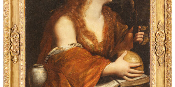 Lotto 210, ANNIBALE CARRACCI (Bologna, 1560 - Roma, 1609), Maddalena. Olio su tela, cm 76,5X58. Stima € 40.000 - 70.000 - Wannenes Casa d'Aste