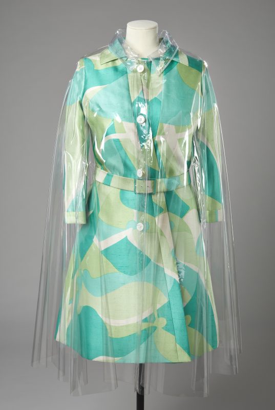 Transparent rain coat, HardyAmies, 1960s. © Royal Collection Enterprises Limited 2025 | Royal Collection Trust. Photographer: Jon Stokes