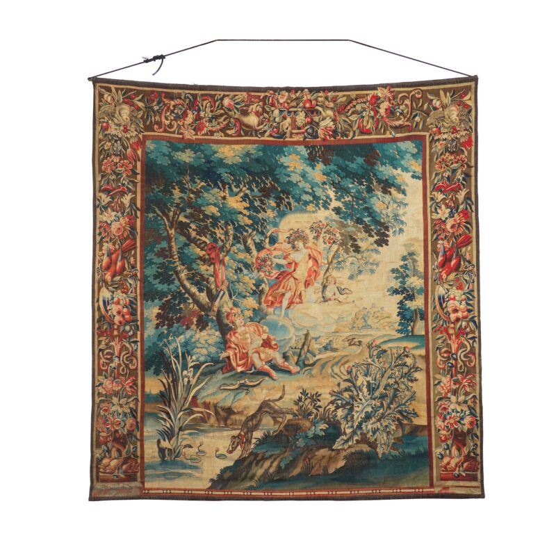 Lotto 138, Arazzo fiammingo dei primi anni del XVIII secolo. Stima 8.000-12.000 euro - Cambi Case d'Aste
