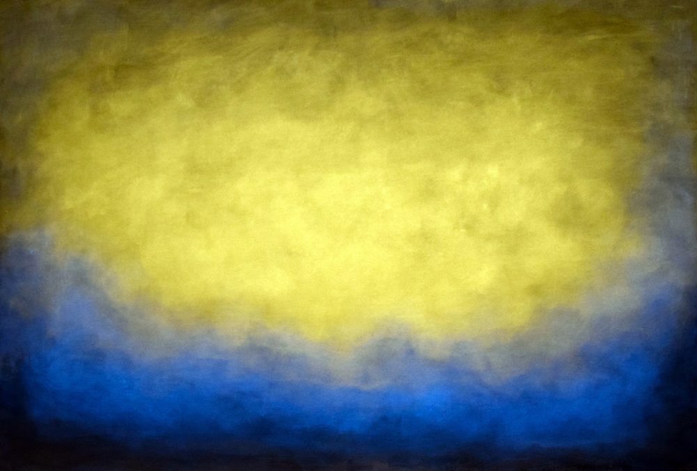 Ernesto Morales, Luce IX, oil on canvas, cm100x150, 2024