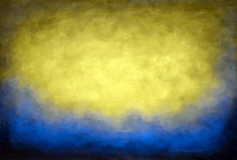 Ernesto Morales, Luce IX, oil on canvas, cm100x150, 2024