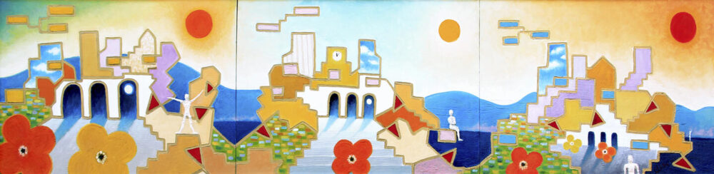 Giordano Sidella, trittico serie 'Mondi'