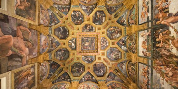 Giulio Romano e allievi, Camera di Amore e Psiche, 1527, olio su intonaco su supporto ligneo, Mantova, Palazzo Te, Foto Gianmaria Pontiroli © Fondazione Palazzo Te