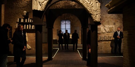 Gli spazi della Basilica di Nettuno al Pantheon