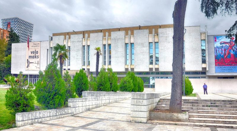 La National Gallery of Arts di Tirana, Albania