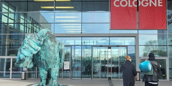 L'ingresso di Art Cologne, Koelnmesse, Köln