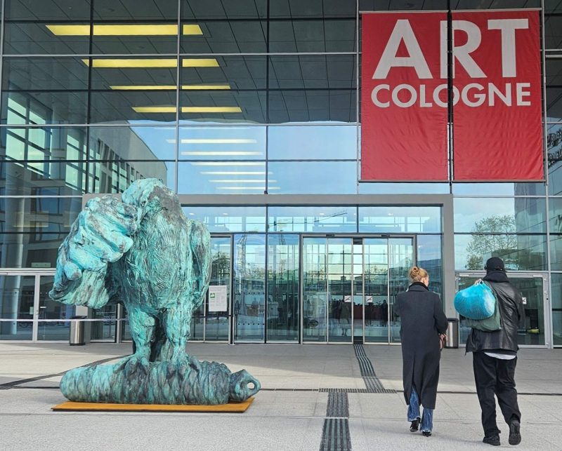 L'ingresso di Art Cologne, Koelnmesse, Köln