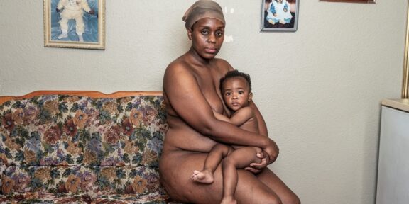 Pieter Hugo, Madre con bambino