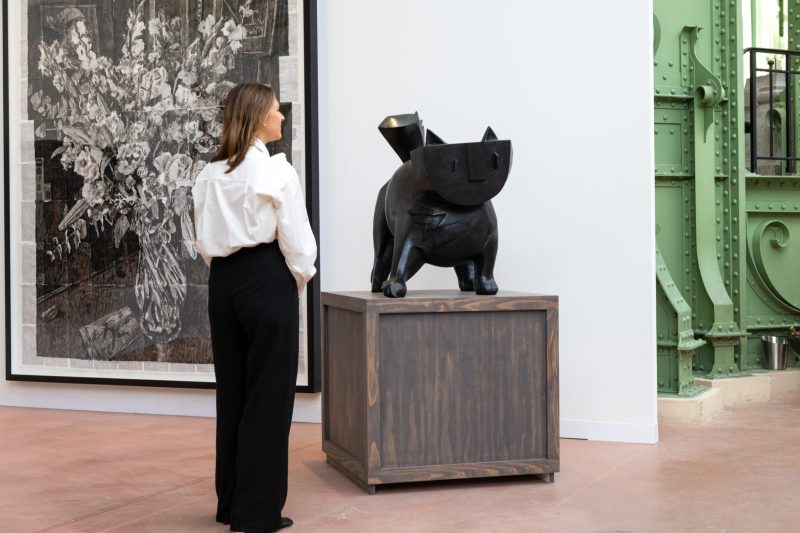 Artworks by William Kentridge presented by Goodman Gallery in the Galeries sector of Art Basel Paris 2025