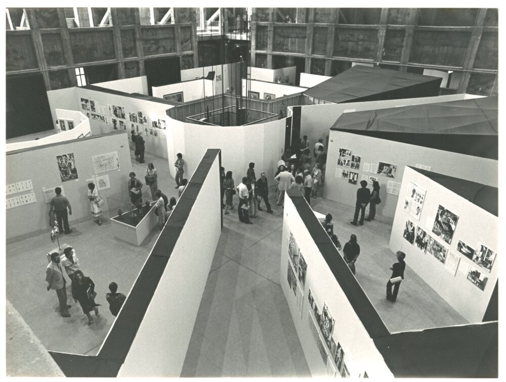 Ricostruzione Futurista dell’Universo, Torino, 1980, © Archivio Enrico Crispolti