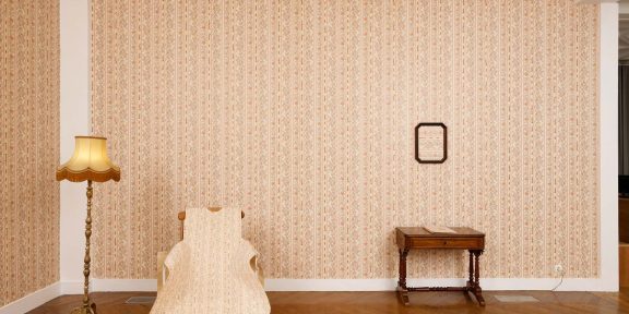 Veduta della mostra Tomaso Binga - Corps-poésie, a La Galerie di Noisy-Le-Sec, in Francia