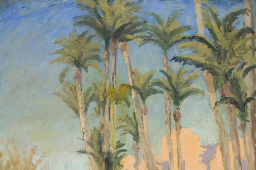 Winston Churchill, Marrakech, 1935 circa, photo courtesy Heffel (particolare)