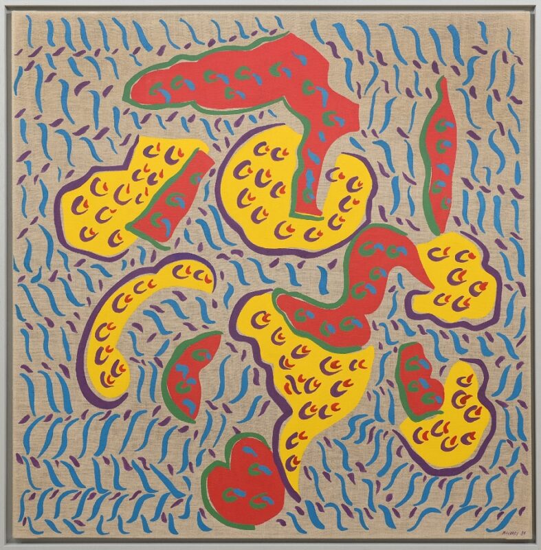 Lotto 100, Carla Accardi, Senza Titolo, 1984. Stima 105.000/120.000 euro, base d’asta 60.000 euro - Meeting Art