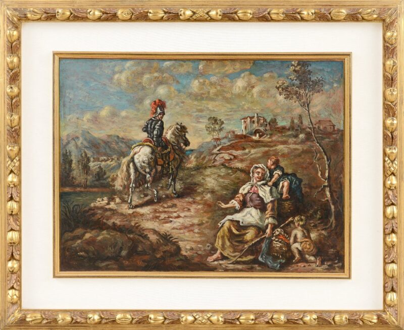 Lotto 200, Giorgio de Chirico, La madre, 1950. Stima 125.000/140.000 euro, base d’asta 70.000 euro - Meeting Art