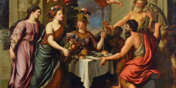 BRAFA Art Fair 2026, Ars Antiqua. Pieter van Lint, Allegory of labor