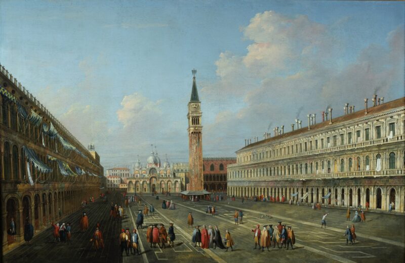 BRAFA Art FAir 2026, Carlucci. Francesco Albotto, Veduta di San Marco a Venezia
