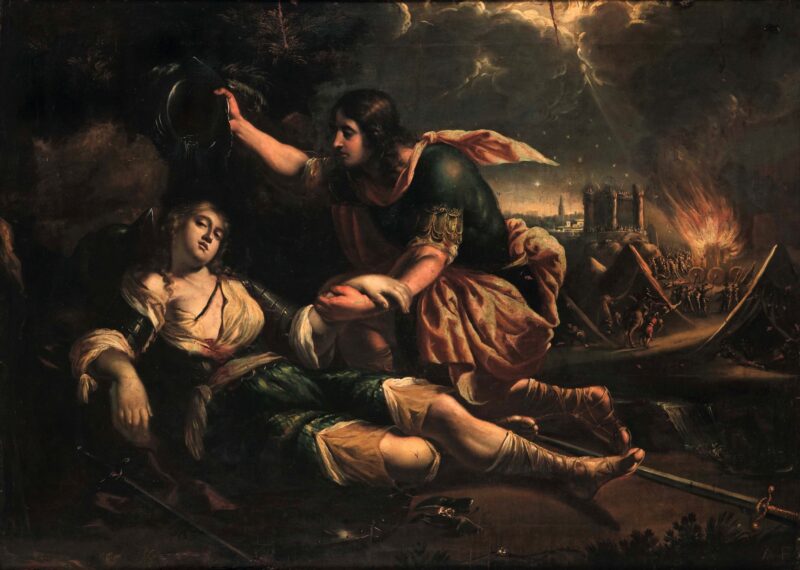 Lotto 258, Andrea Vaccaro, Battesimo di Clorinda. Stima 80-100 mila euro - Cambi Casa d'Aste