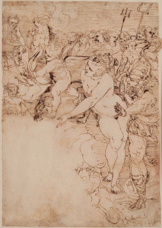 Lotto 41, Luca Cambiaso, Venere, Marte e Cupido. Stima 8-12 mila euro - Cambi Casa d'Aste