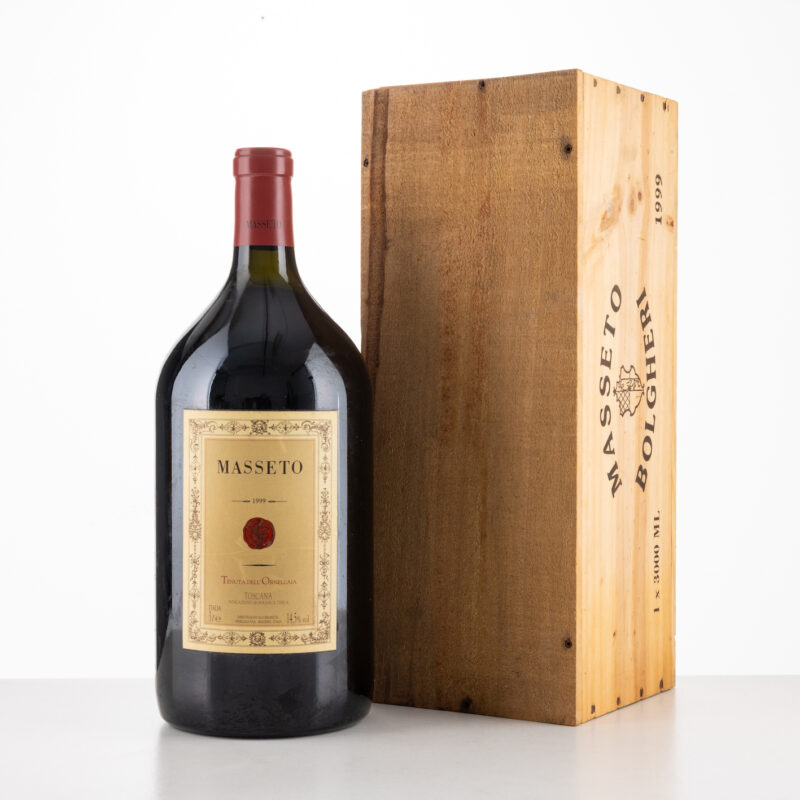 Lotto 441, Masseto 1999, stima 2.400 - 3.200 euro. Battuto per 3 mila euro - Wannenes Casa d'Aste