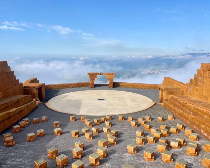 Lorenzo Reina, Teatro Andromeda a Santo Stefano di Quisquina (Agrigento). Foto tratta dalla pagina Facebook di Lorenzo Reina