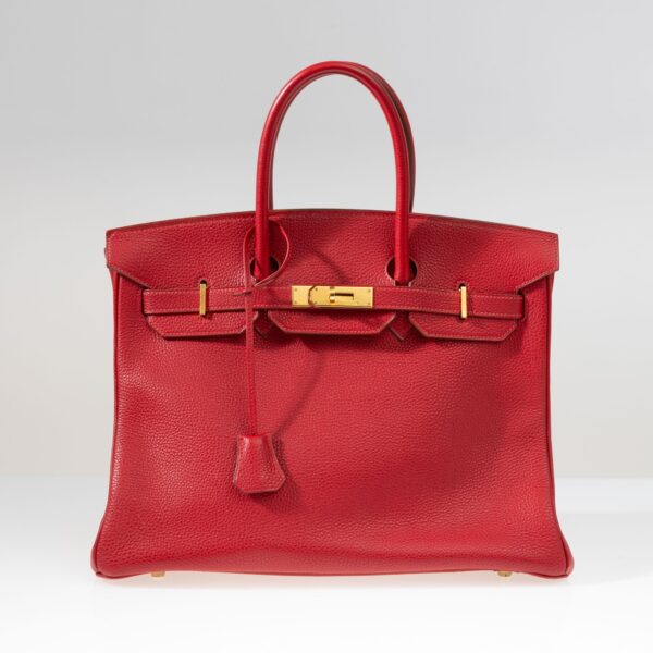 Lotto 88, Hermès, Borsa Birkin 35. Stima 5,5-7 mila euro - Cambi Casa d'Aste