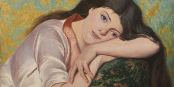 Lotto 99, Federico Zandomeneghi (Venezia 1841 - Parigi 1917) "Il sogno", olio su tela (cm 45x55). Stima: 25-30 mila euro - Courtesy Il Ponte Casa d’Aste