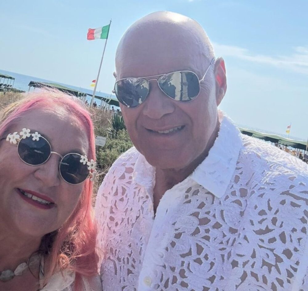 Chiara Guidi con Bruno Paneghini