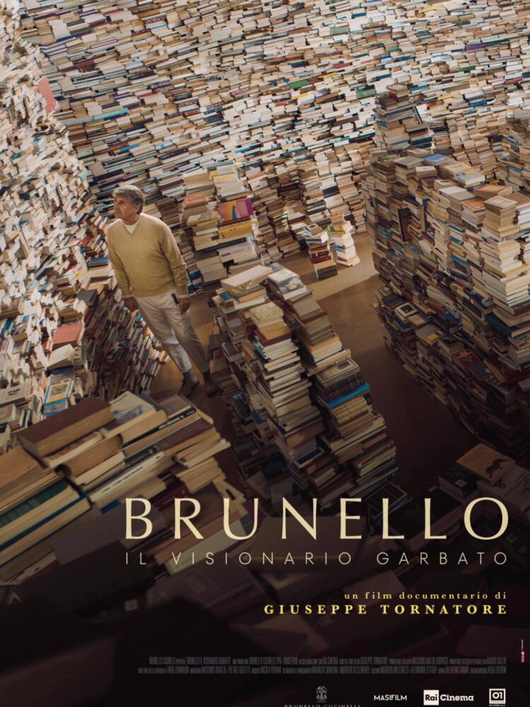 La locandina del film Brunello - il visionario garbato di Giuseppe Tornatore