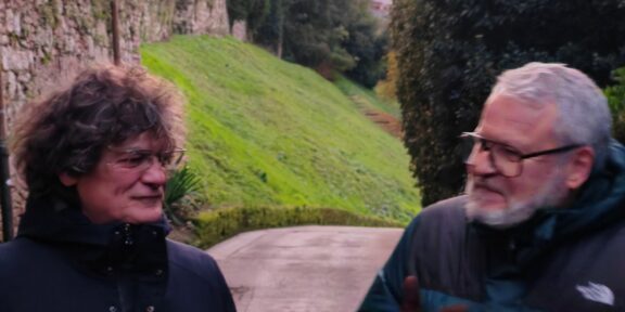 Mario Cristiani e Tobias Rehberger