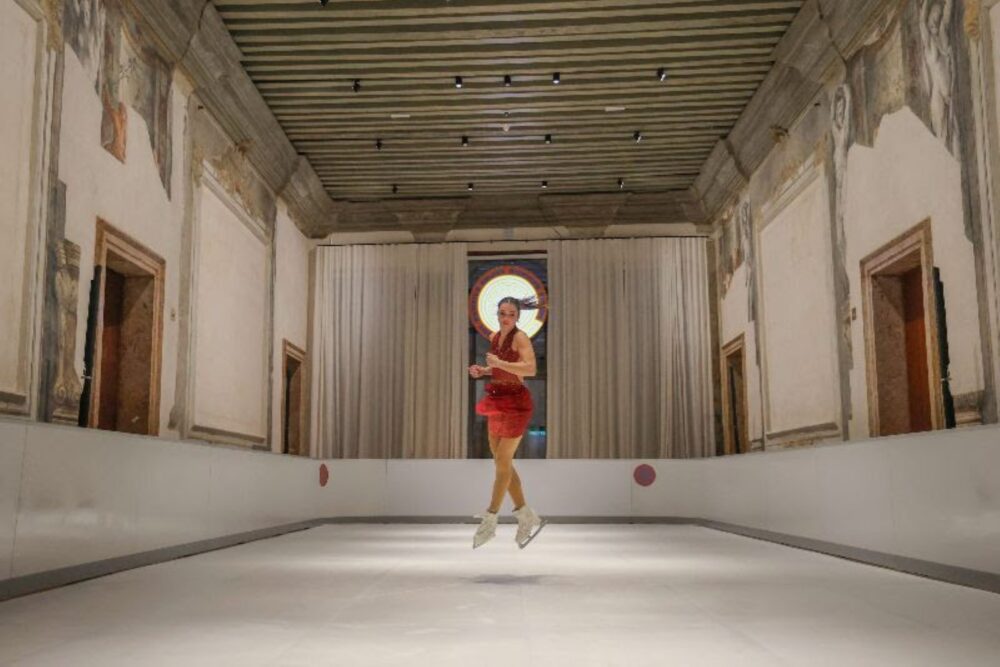 Olaf Nicolai, Eisfeld II, Palazzo Diedo, Berggruen Arts & Culture, foto di Stefano Mazzola-Getty Images, per gentile concessione di Palazzo Diedo, Berggruen Arts & Culture e dell'artista