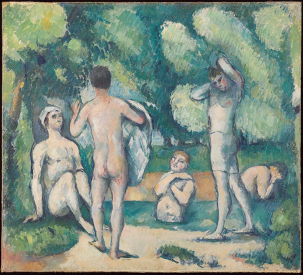 Paul Cézanne, Bagnanti, 1879-1880, lascito di Robert H. Tannahill