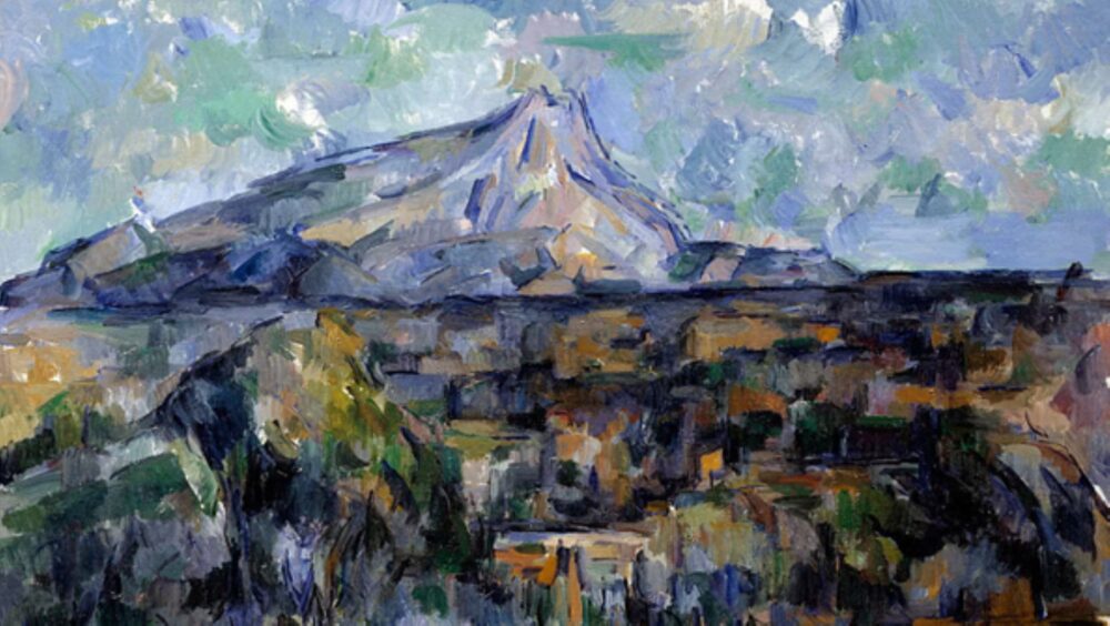 Paul Cézanne, Montagne Sainte-Victoire, 1904-1906, lascito di Robert H. Tannahill