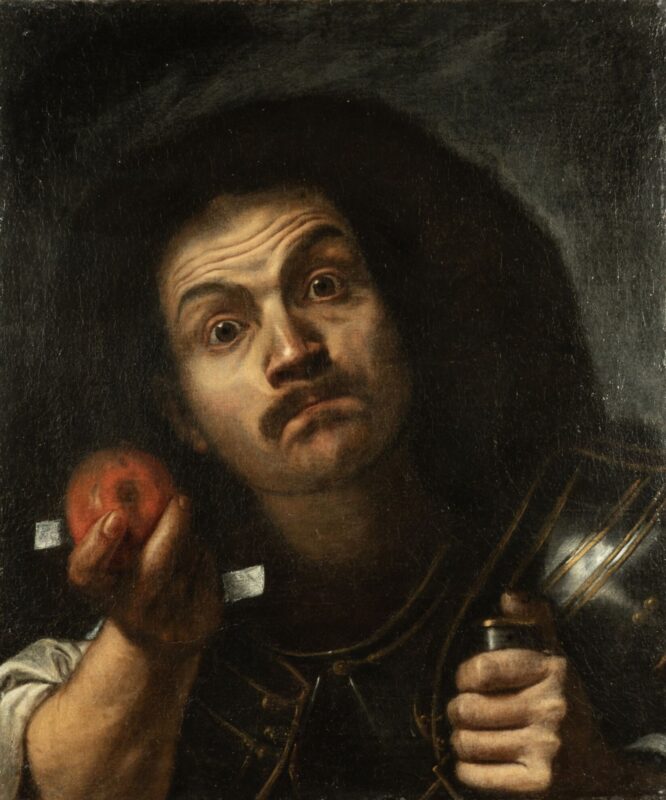 Pietro Bellotti, Autoritratto come allegoria dello Stupore