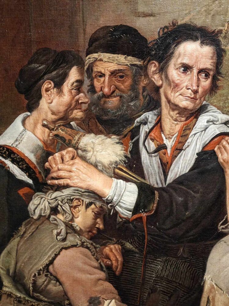 Pietro Bellotti, Popolani all’aperto