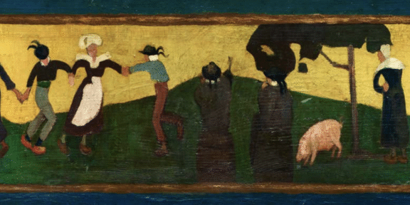 Lotto 206, Paul Gauguin, Danse bretonne, 1889. Stima 500-700 mila euro - Artcurial