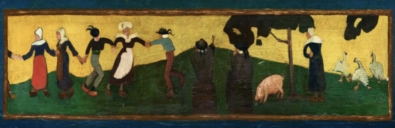 Lotto 206, Paul Gauguin, Danse bretonne, 1889. Stima 500-700 mila euro - Artcurial