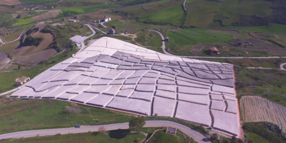 Alberto Burri, Grande Cretto, 1984, Gibellina, Trapani. SIAE 2025
