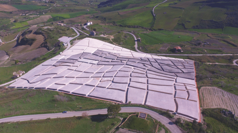 Alberto Burri, Grande Cretto, 1984, Gibellina, Trapani. SIAE 2025