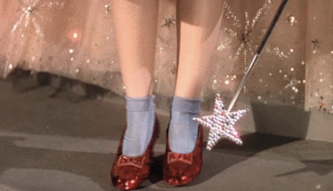 Le scarpe rosse di Dorothy - Il mago di Oz
