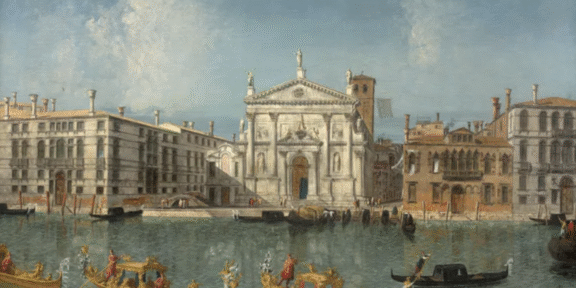 Michele Marieschi, Il Canal Grande con la Chiesa di San Stae, Venezia. Venduto per 249.280 euro - Artcurial