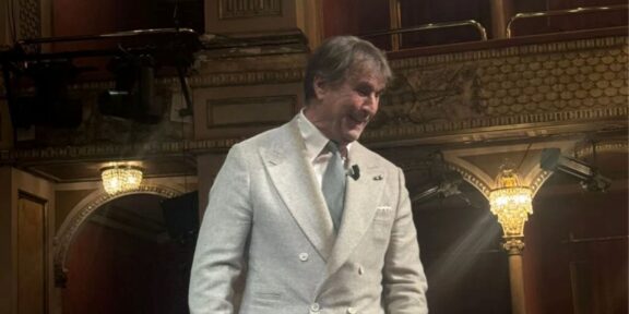 Uno still dal film Brunello - il visionario garbato di Giuseppe Tornatore