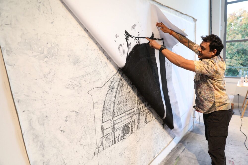 Vipul Prajapati, Traces of Milan A Minimalist Exploration 2025, courtesy Casa degli Artisti