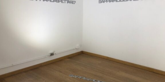 Stefano Boccalini, Sappiamo?, Sconfina, Milano (foto Filippo Romano)