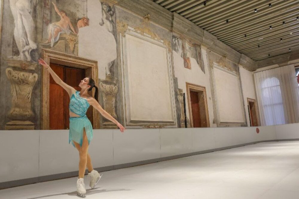 Olaf Nicolai, Eisfeld II, Palazzo Diedo, Berggruen Arts & Culture, foto di Stefano Mazzola-Getty Images, per gentile concessione di Palazzo Diedo, Berggruen Arts & Culture e dell'artista